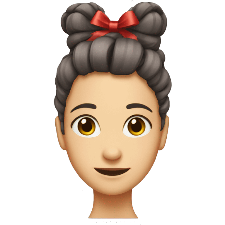 Ribbon hairstyle  emoji