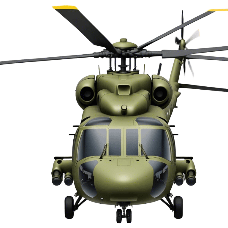 Sikorsky UH-60 Black Hawk - Sikorsky (Model Year: 2022) (Iconic colour: Olive green) emoji