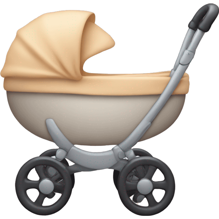 stroller for a baby emoji