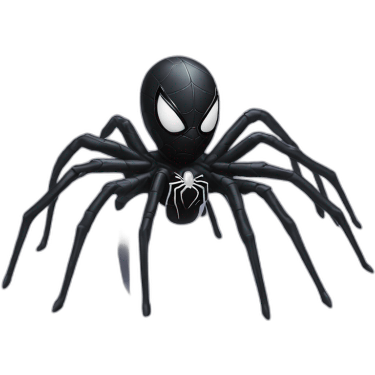 Symbiote suit spider-man emoji