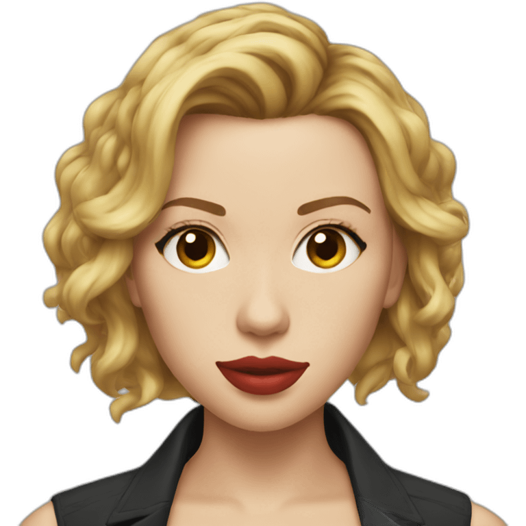 scarlett johansson emoji