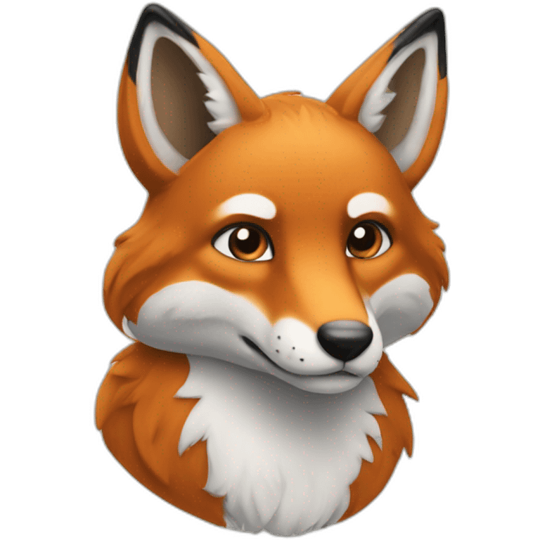 Renard bleu emoji