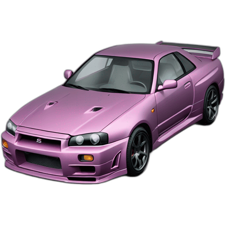 Nissan gtr skyline r34 emoji