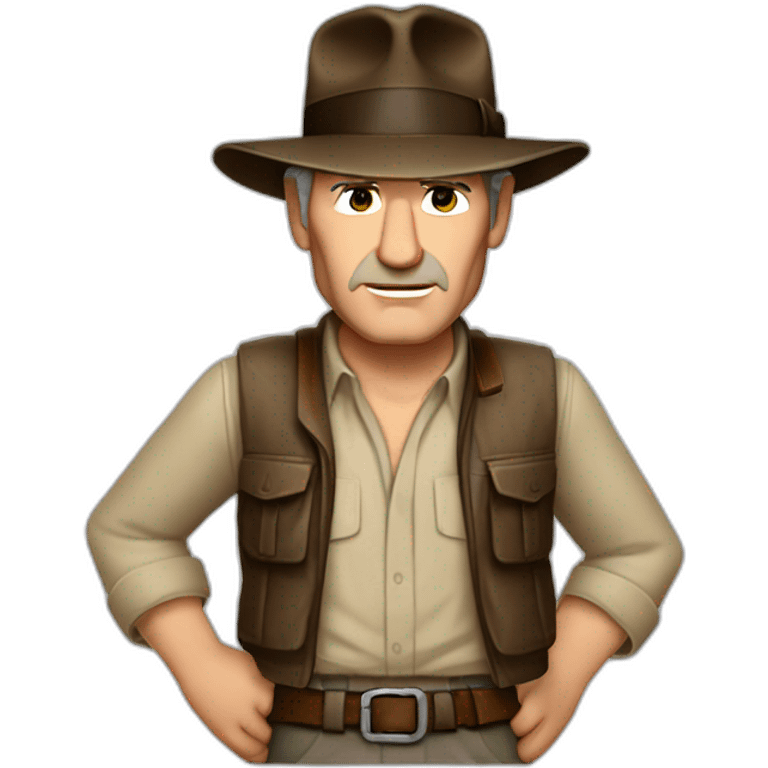 Harrison Ford as Indiana Jones emoji