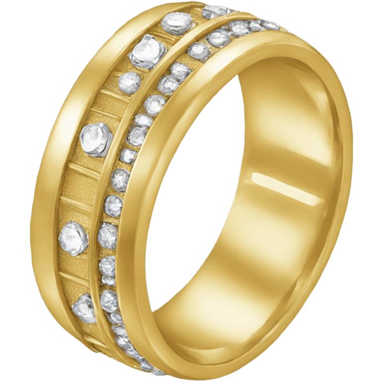 gold wedding band emoji