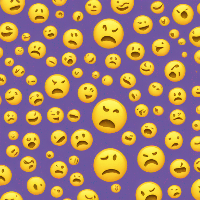 yuck emoji, yellow circle emoji with disgusted expression emoji