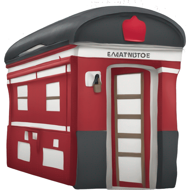 Cabine rouge Londres  emoji