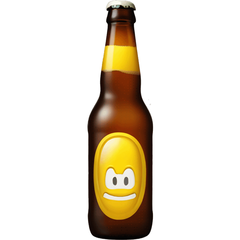 beer bottle emoji