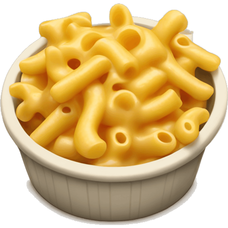 Macaroni and cheese emoji