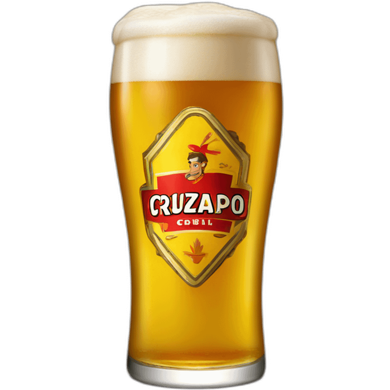 cerveza cruzcampo emoji