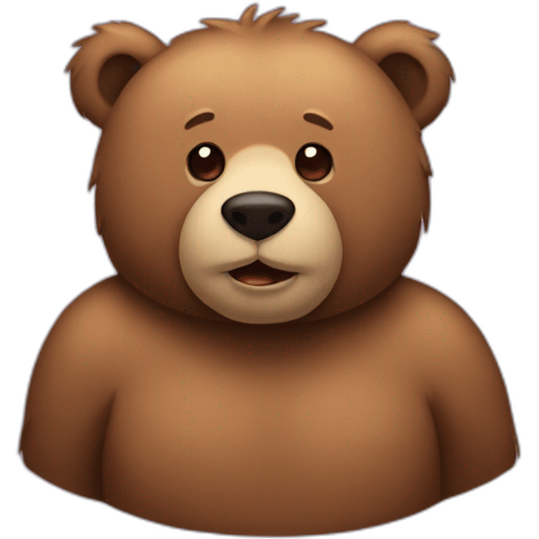 Gay bear emoji