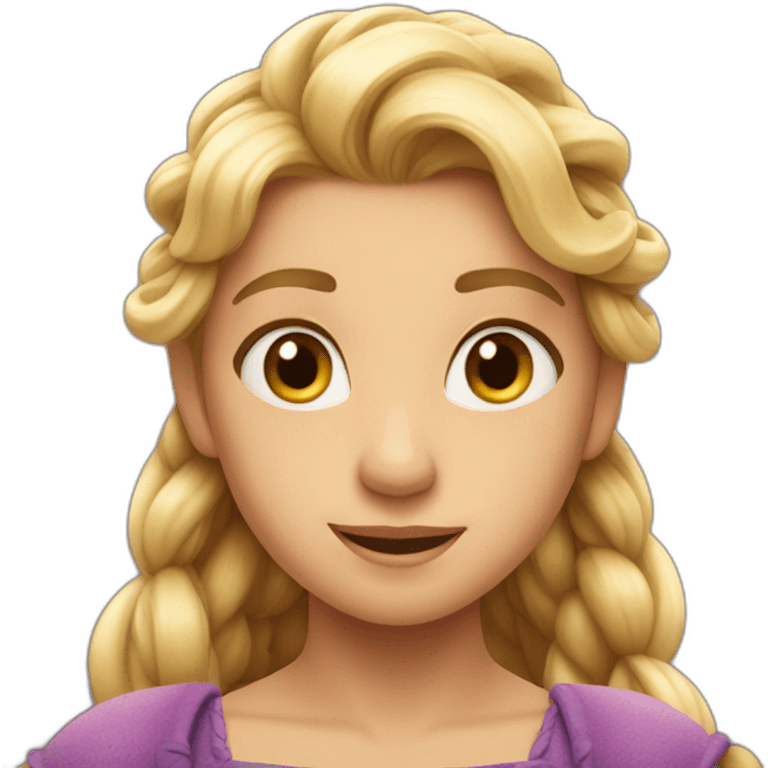 Raiponce  emoji