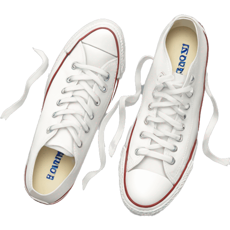 white converse  emoji