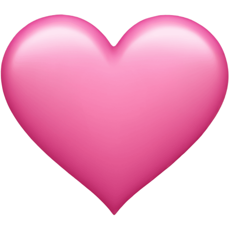 Pink heart emoji