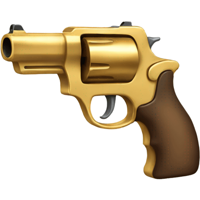 Gold Gun emoji