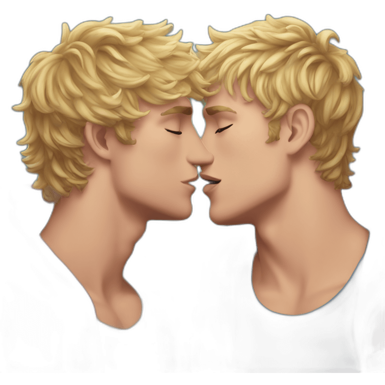 logan paul jake paul kissing emoji