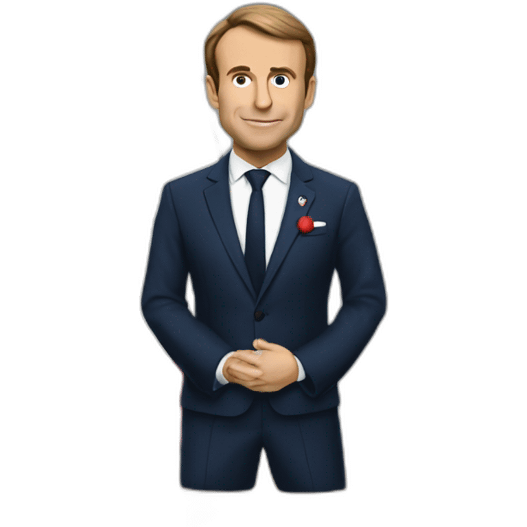 Macron doit d'honneur emoji