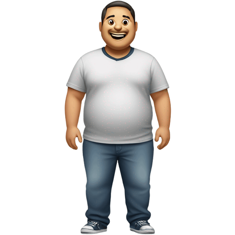 fat guy  emoji