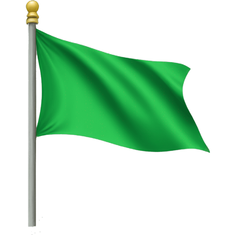 Green flag emoji