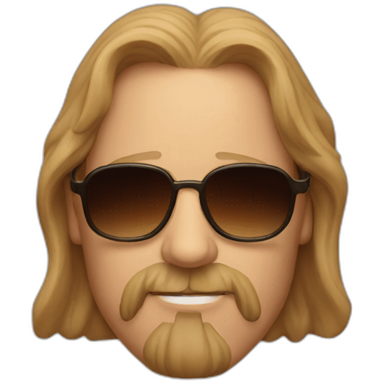 the big lebowski sunglasses emoji