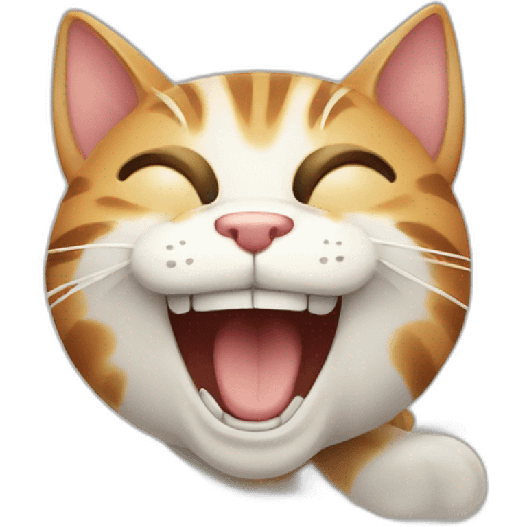 laughing cat  emoji