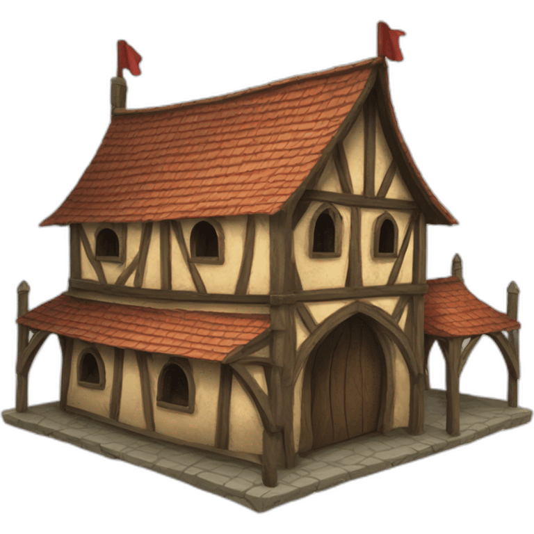 medieval building carnival funhouse emoji