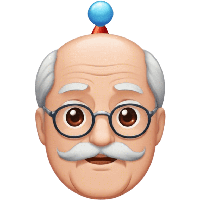 Old man birthday emoji