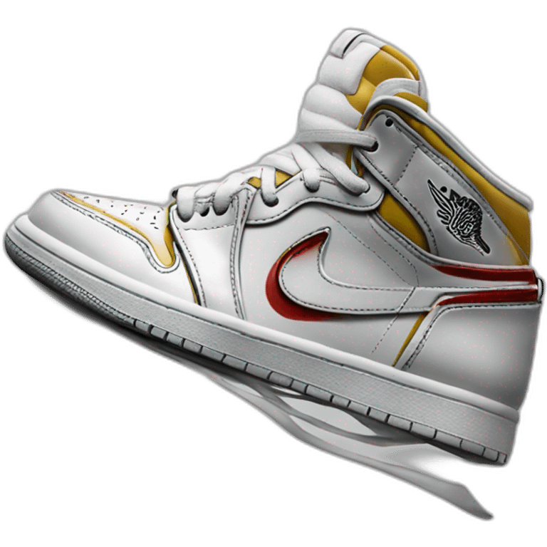 hyper realistic jordan 1 shoe emoji