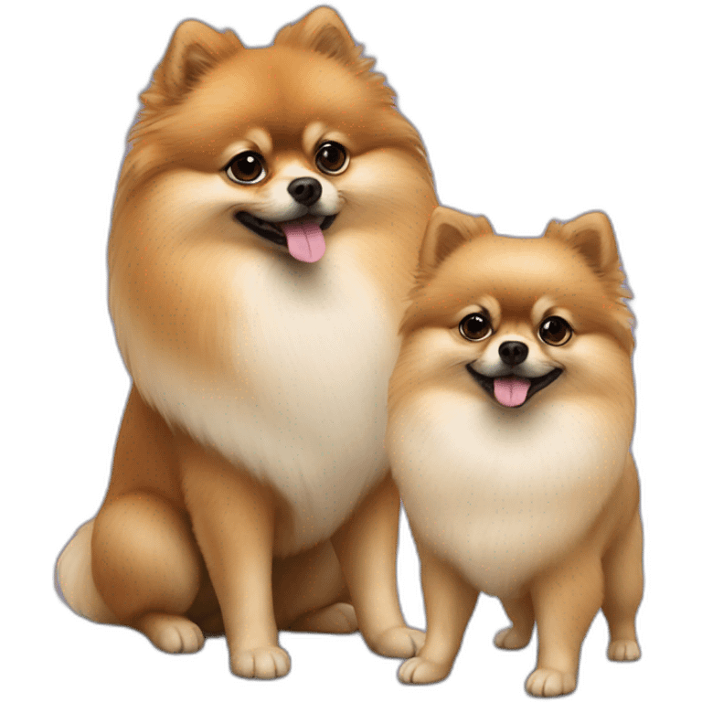 dwarf-pomeranian-and-cr7 emoji