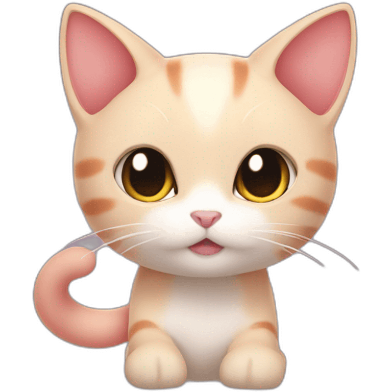 Mew Mew power emoji