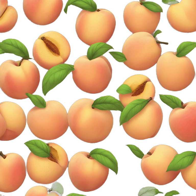 peach with crown on it emoji