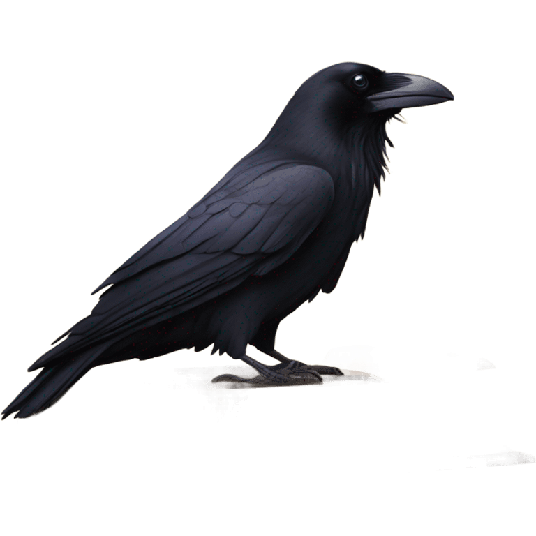 raven on a book emoji