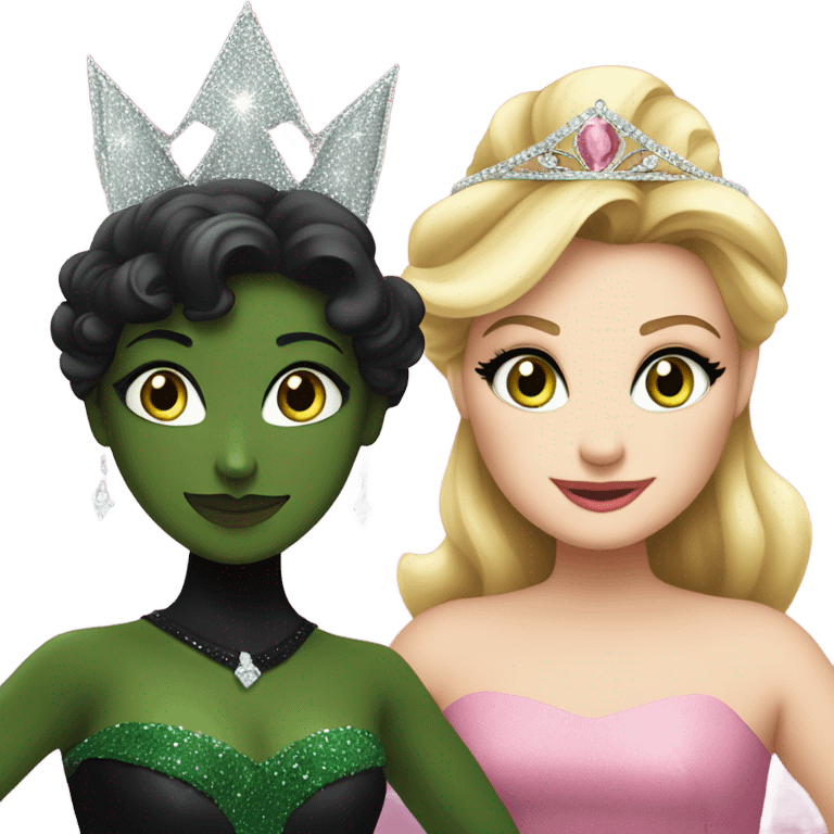 Glinda and Elphaba emoji