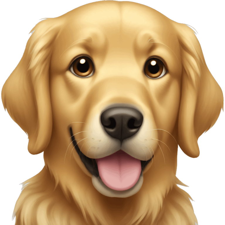 Golden retriever emoji