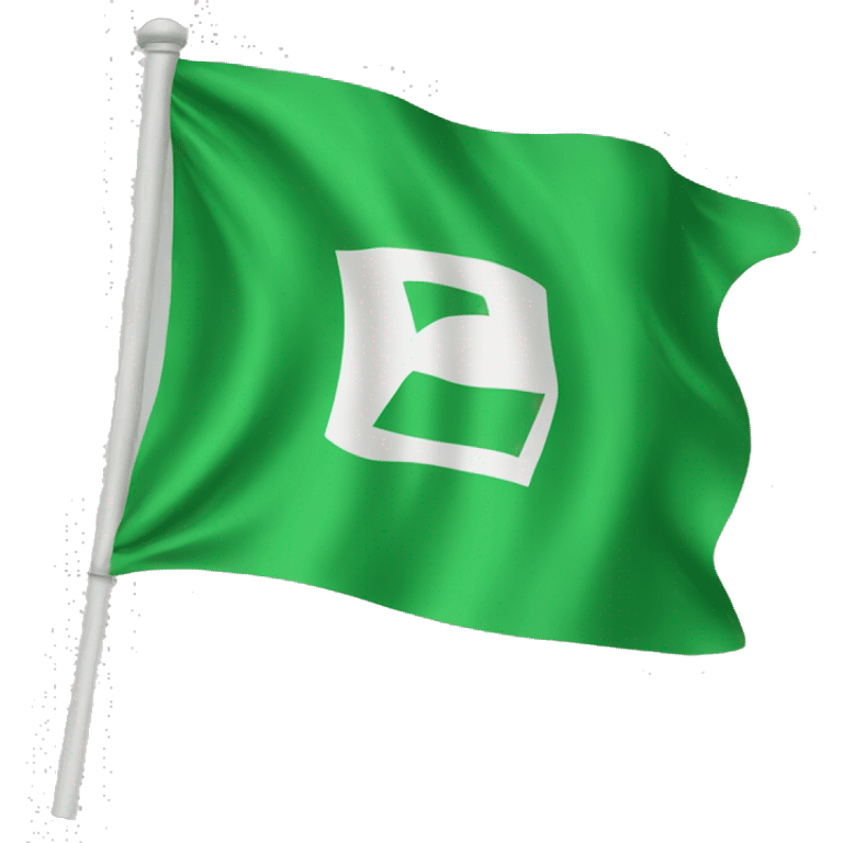 green flag emoji