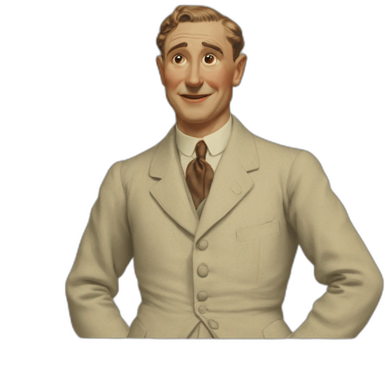 Man 1935 en couleur emoji