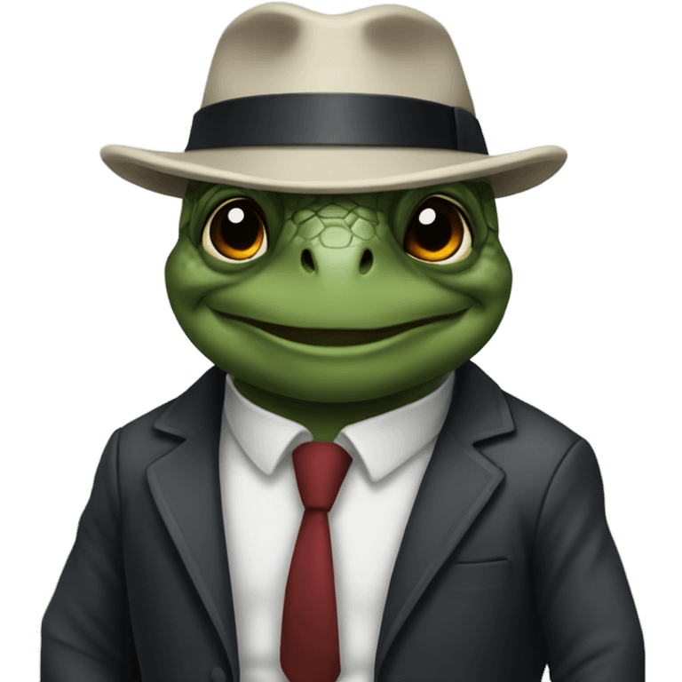 Mafia turtle  emoji