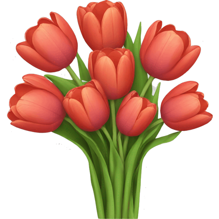 Bouquet of tulips emoji