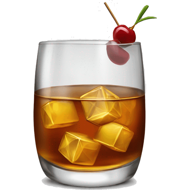 whiskey cocktail emoji