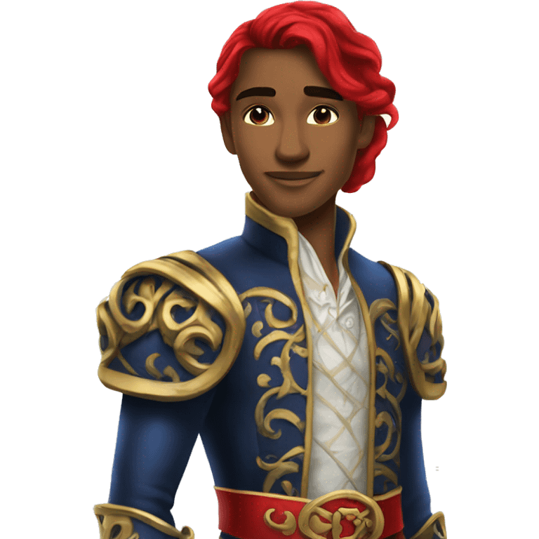 Princess red from descendants the rise of red emoji