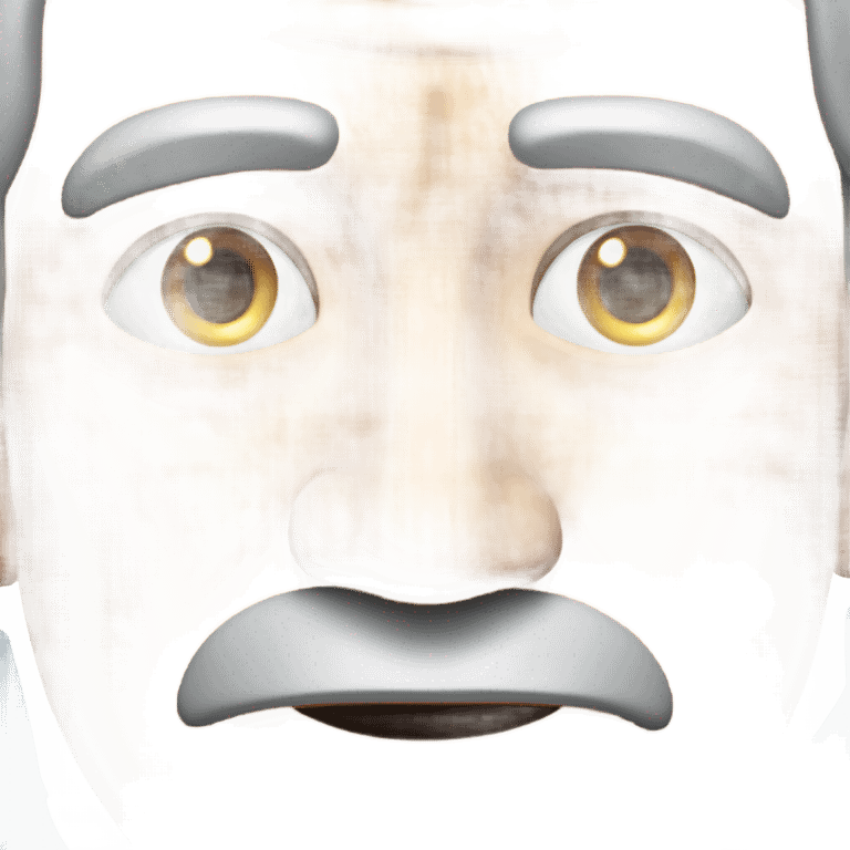 portrait of an older man emoji