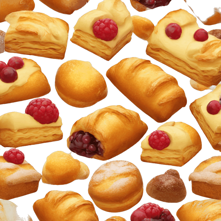 delicious pastries  emoji