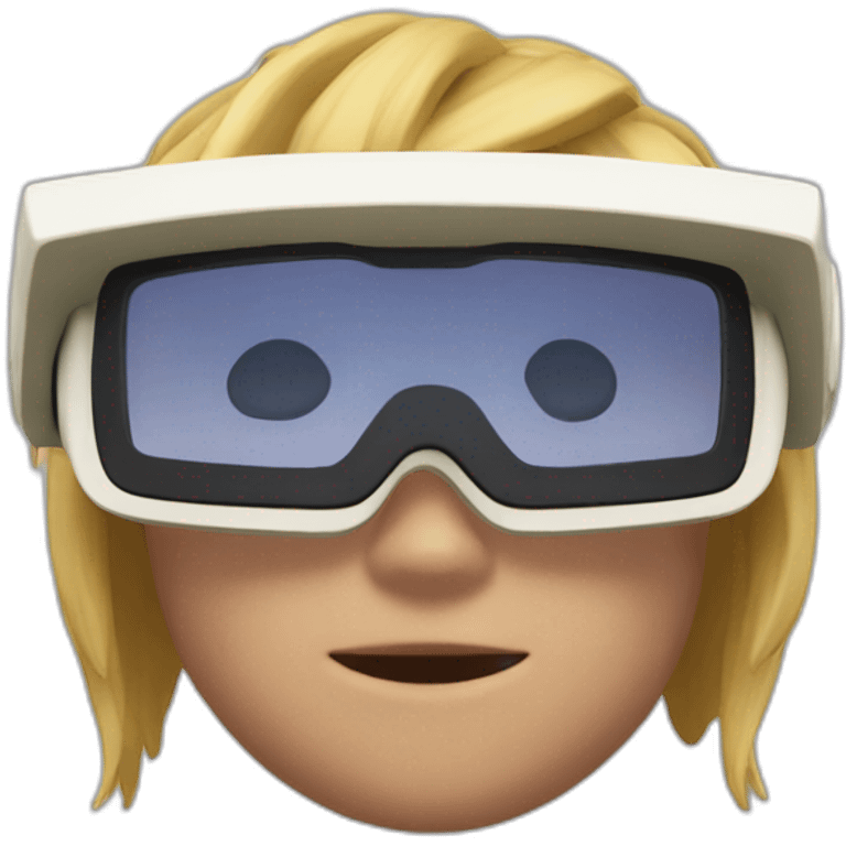 Link with oculus quest white emoji