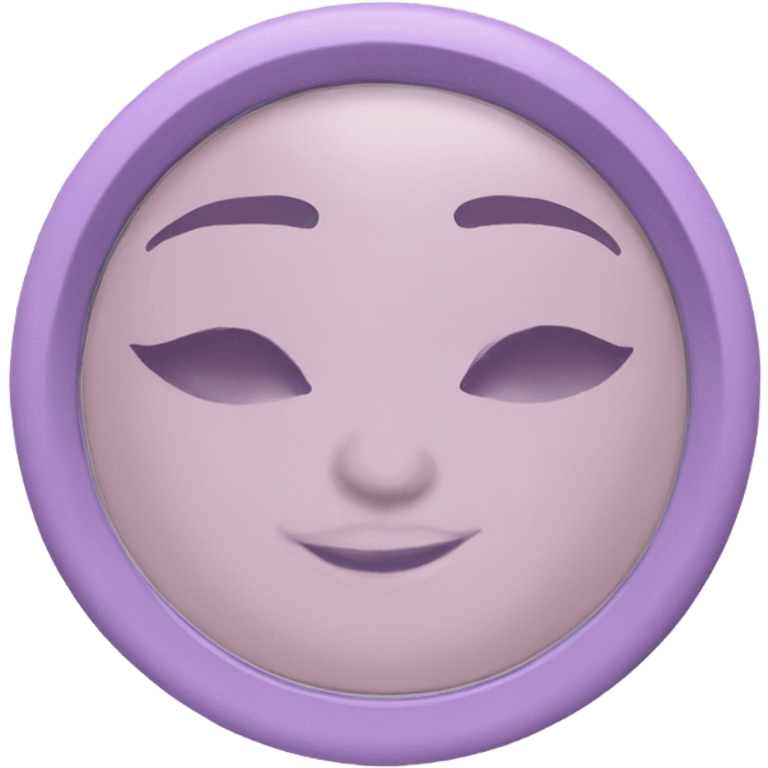 eyeshadow box pastel purple  emoji