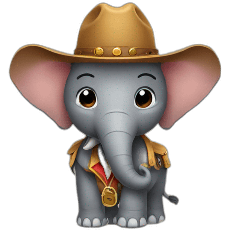 elephant cowboy emoji