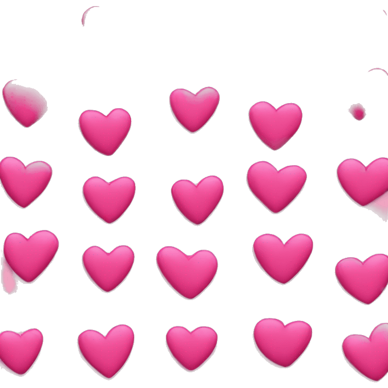 I want a pink heart without any design on it emoji