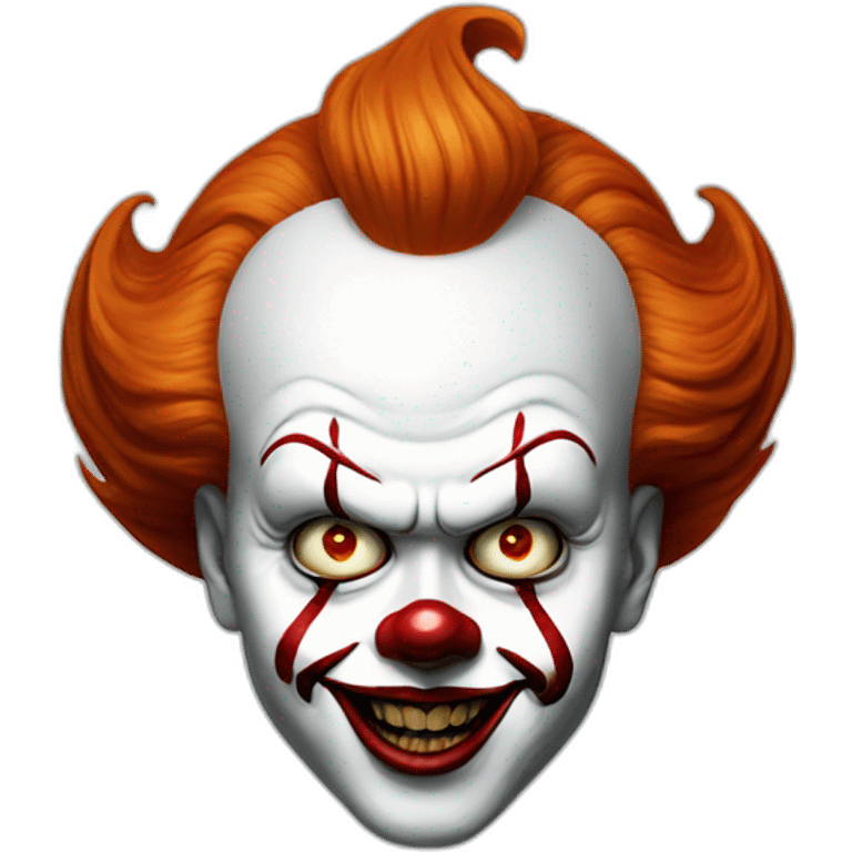 Pennywise the clown emoji