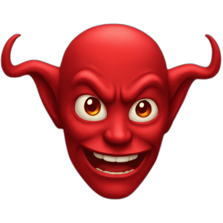 Devil emoji red emoji