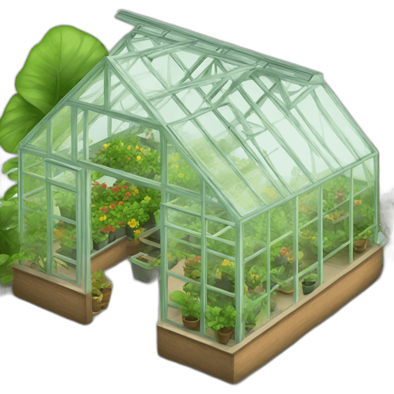 Greenhouse emoji