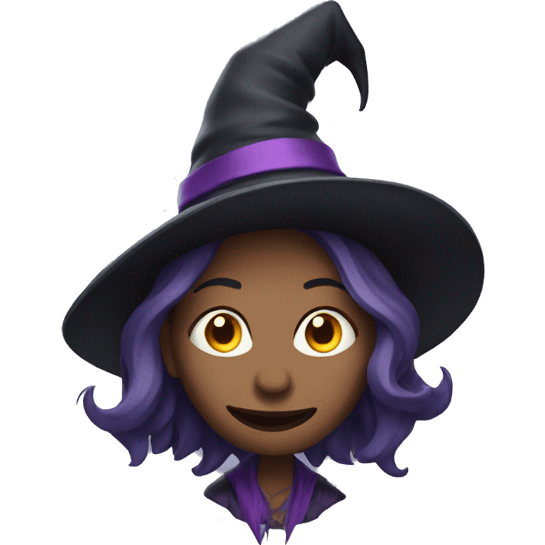 Crazy witch emoji